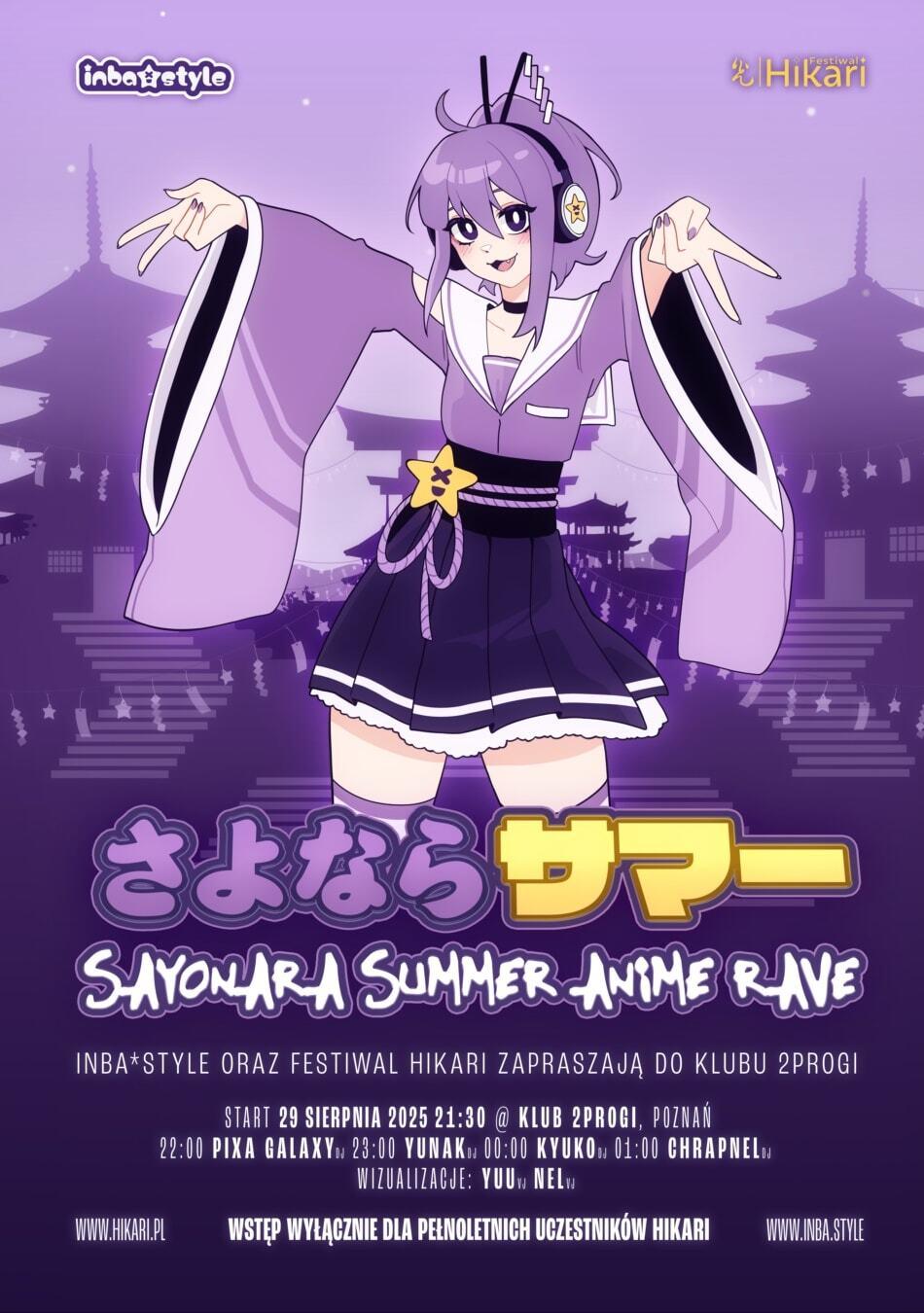 Sayonara Summer Anime Rave